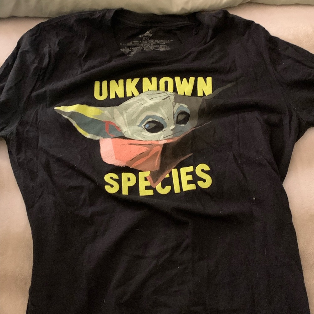 Black Baby Yoda T-Shirt